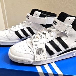 Adidas Forum Mid Blk/ Whte